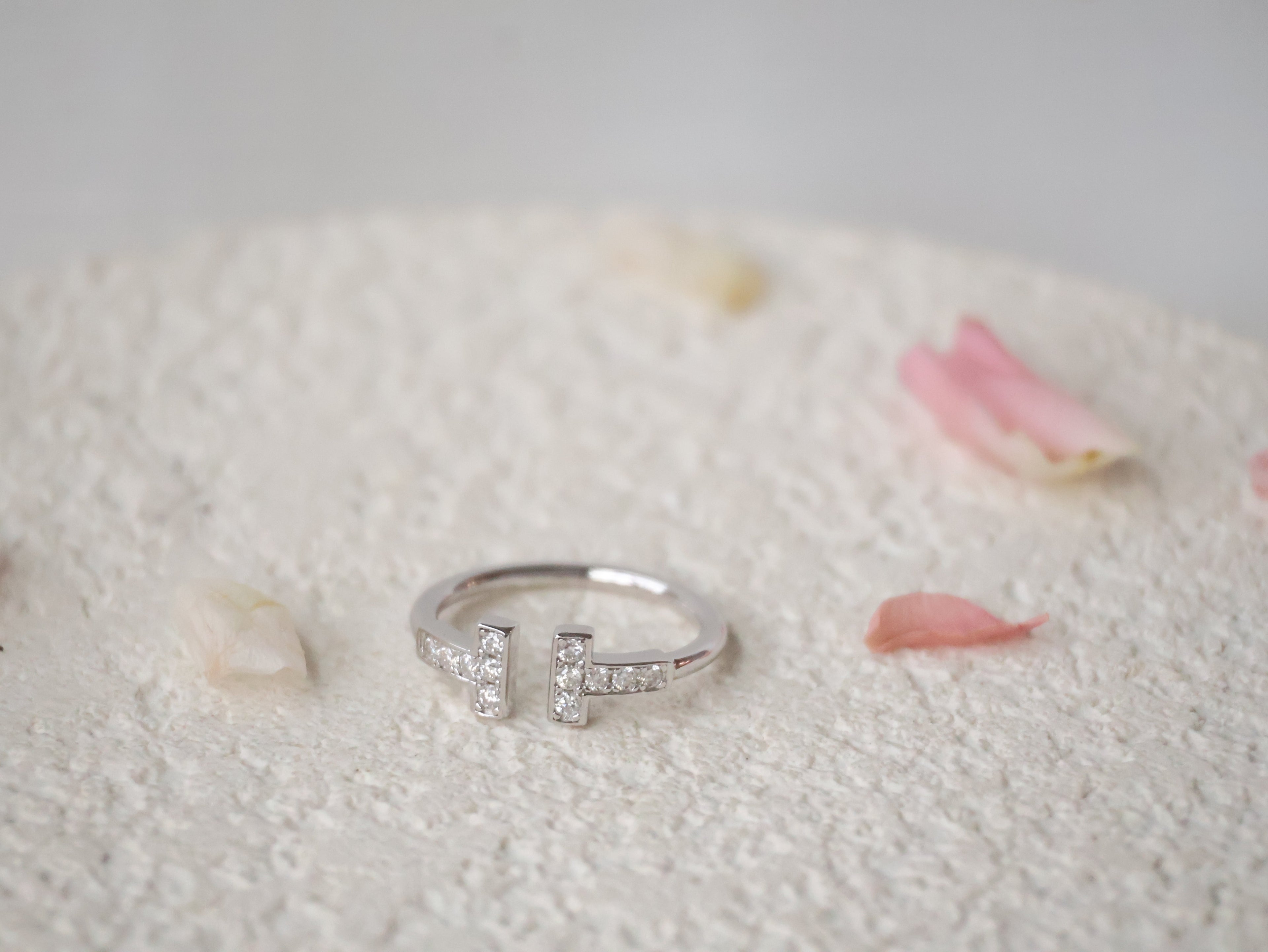 *Luna&Lithoss* Valentina Moissanite Ring AU750
