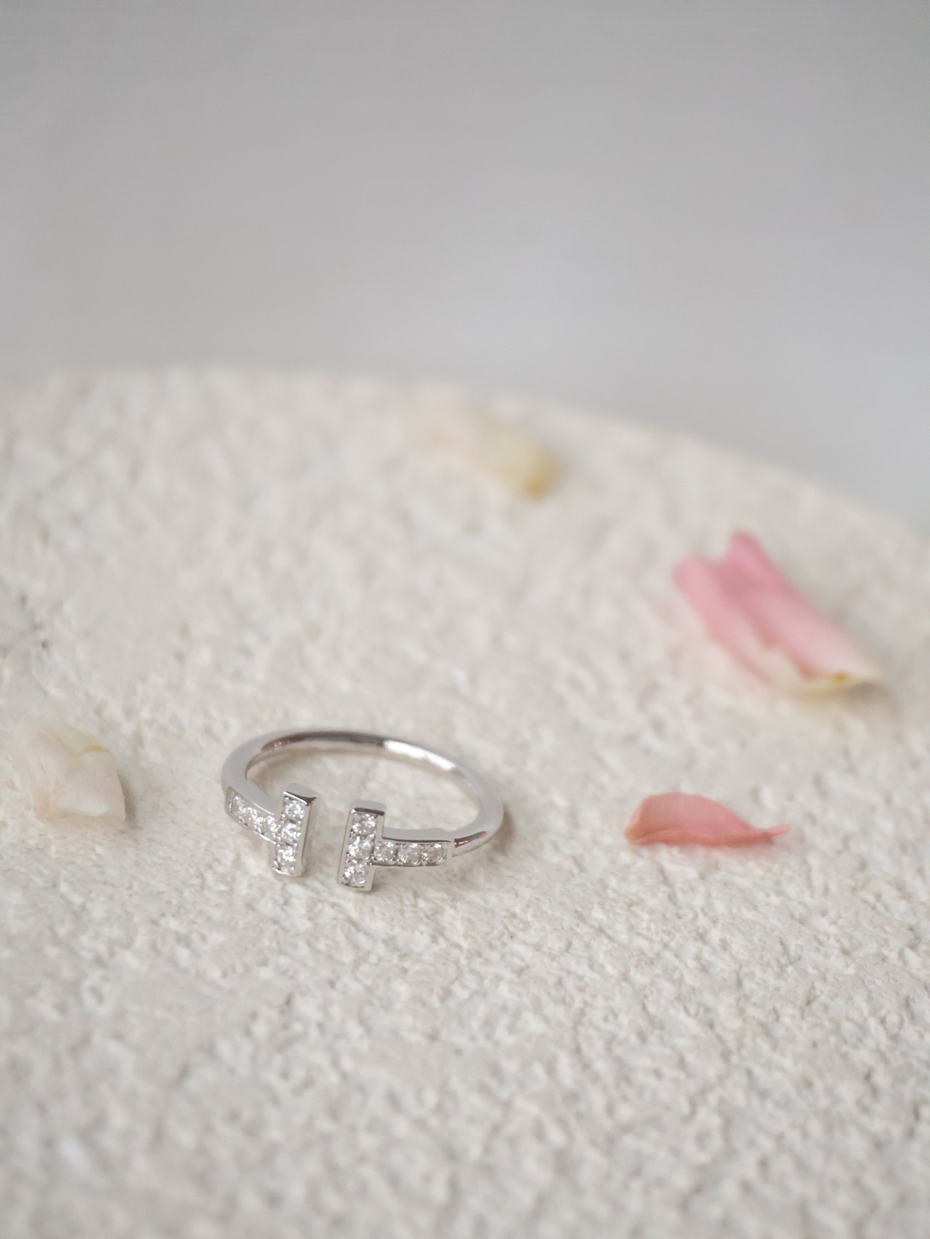 *Luna&Lithoss* Valentina Moissanite Ring AU750