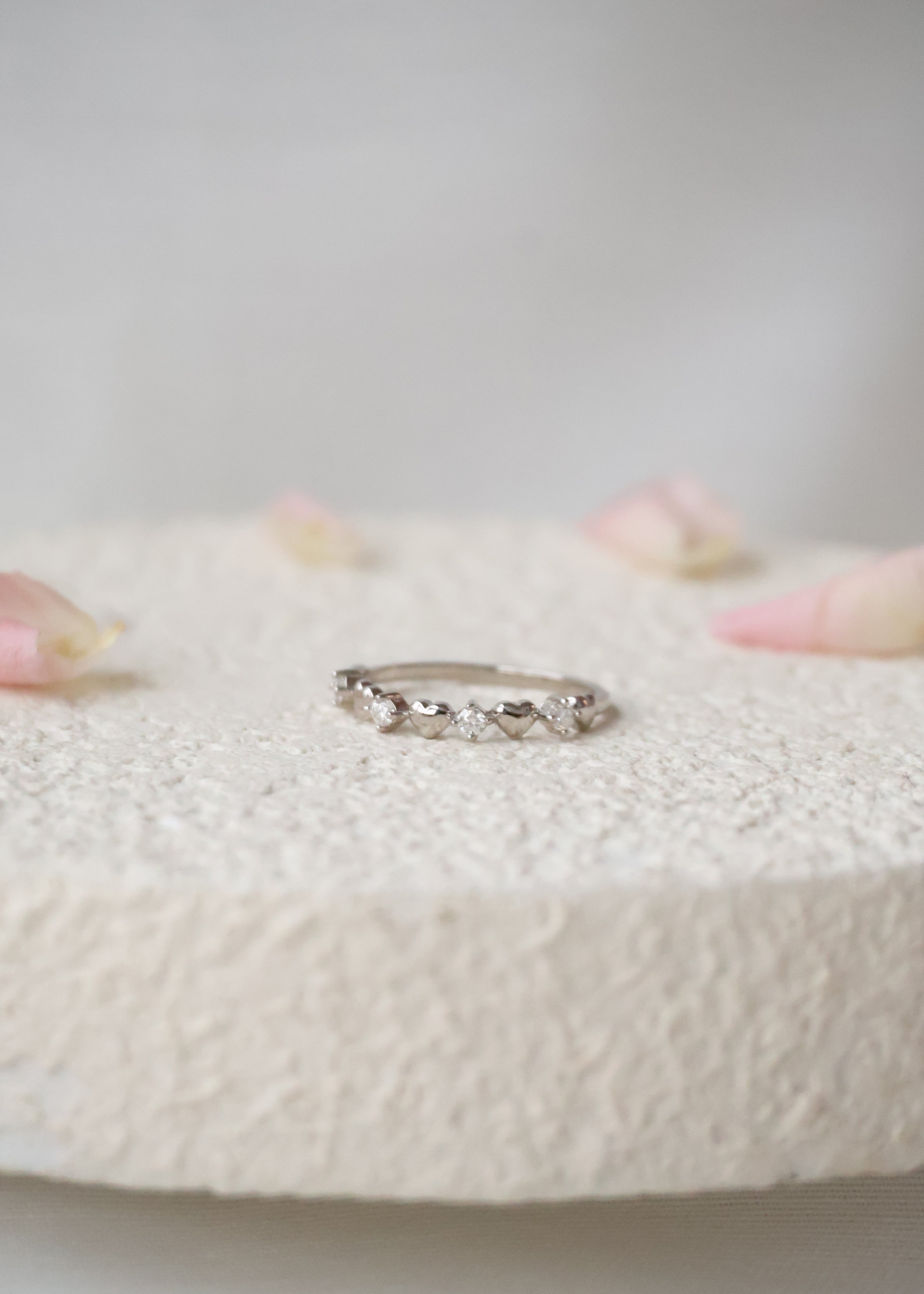 *Luna&Lithoss* Scarlett Hearts Ring AU750