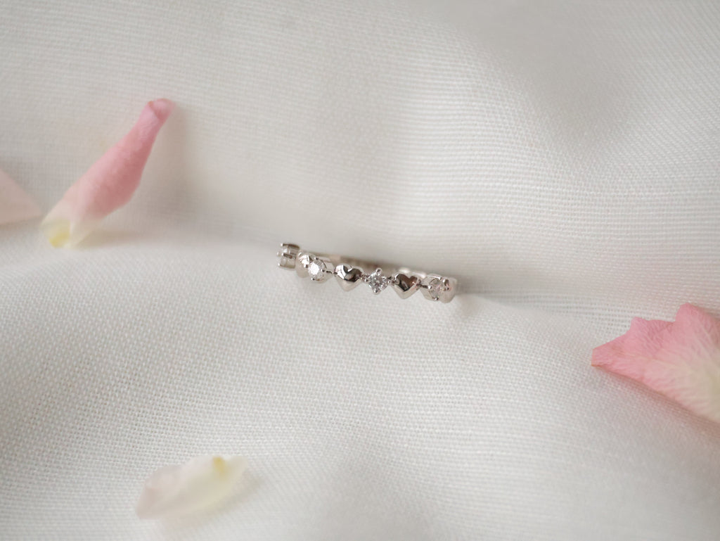 *Luna&Lithoss* Scarlett Hearts Ring AU750