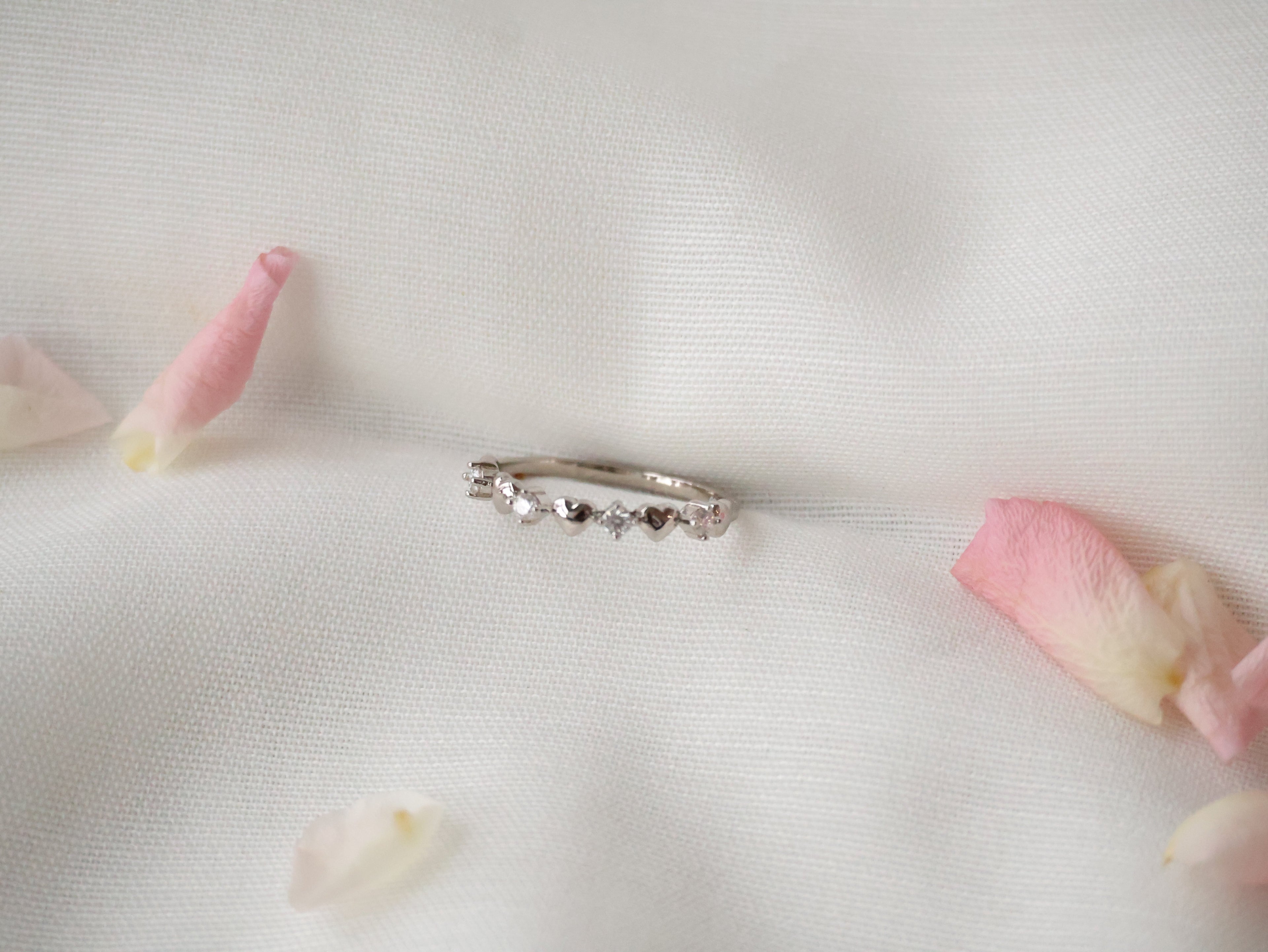 *Luna&Lithoss* Scarlett Hearts Ring AU750