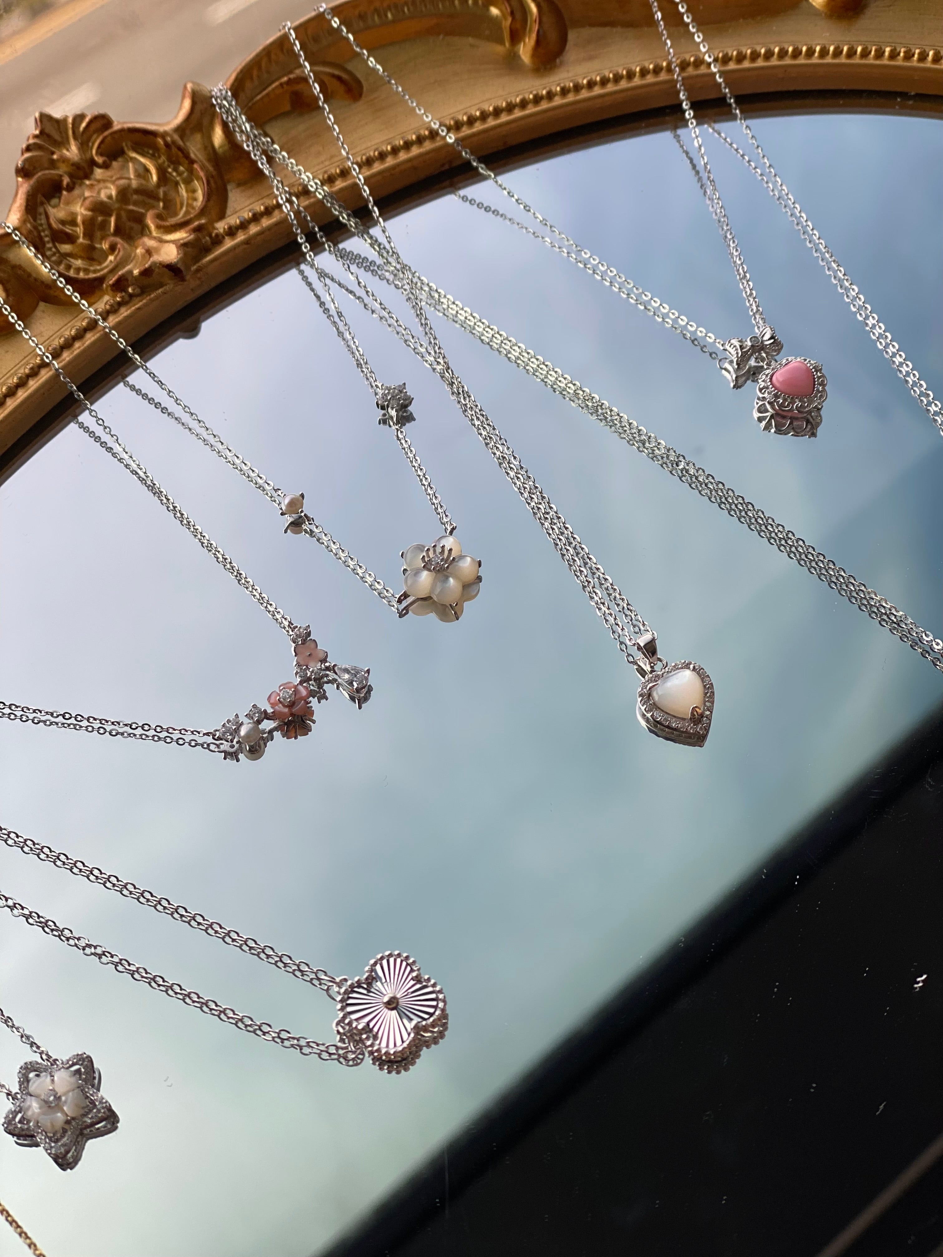 *Luna&Lithoss* S925 Silver Necklaces