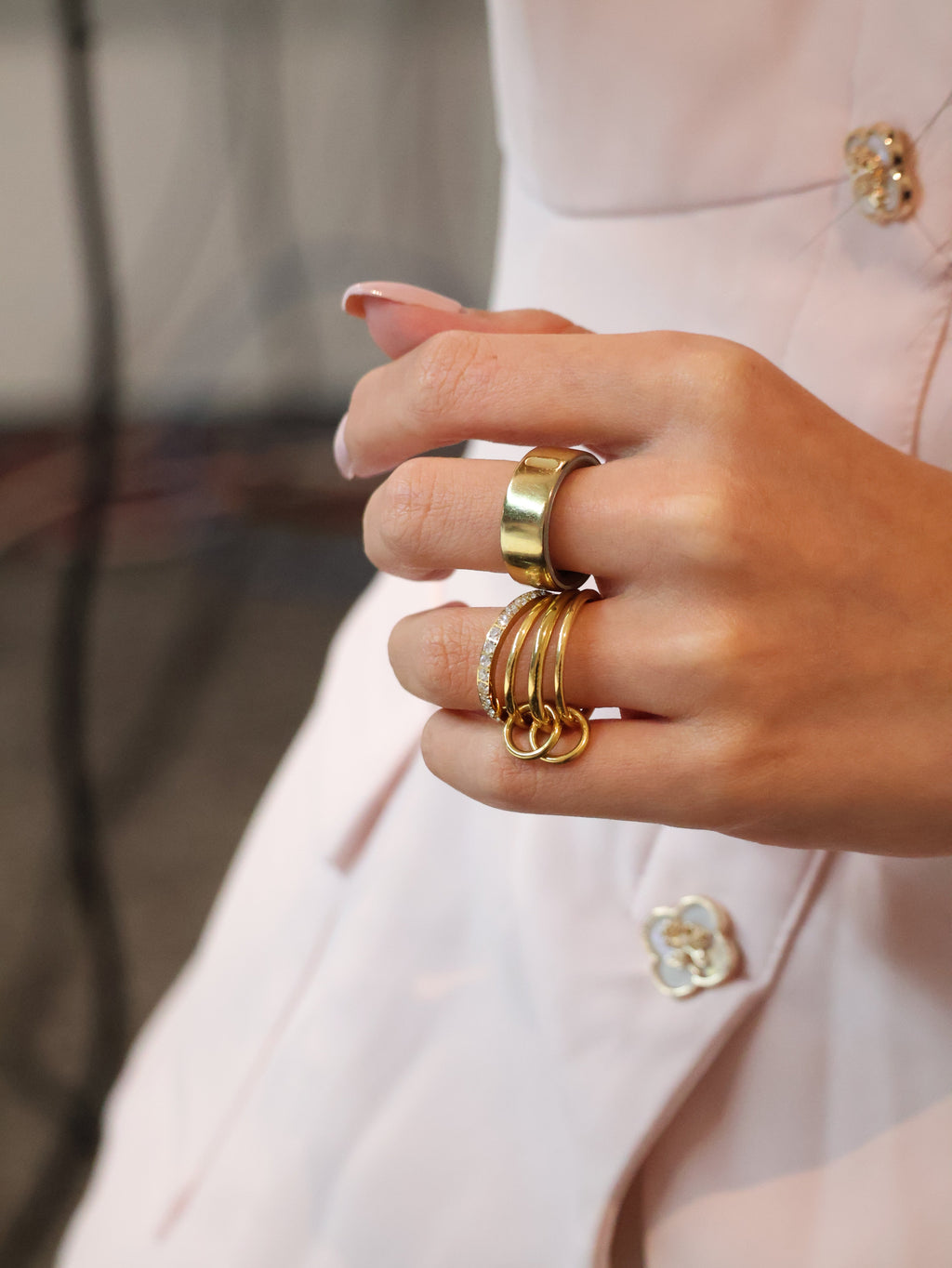 Non-Tarnish Stainless Steel Ring ¡ª Araira