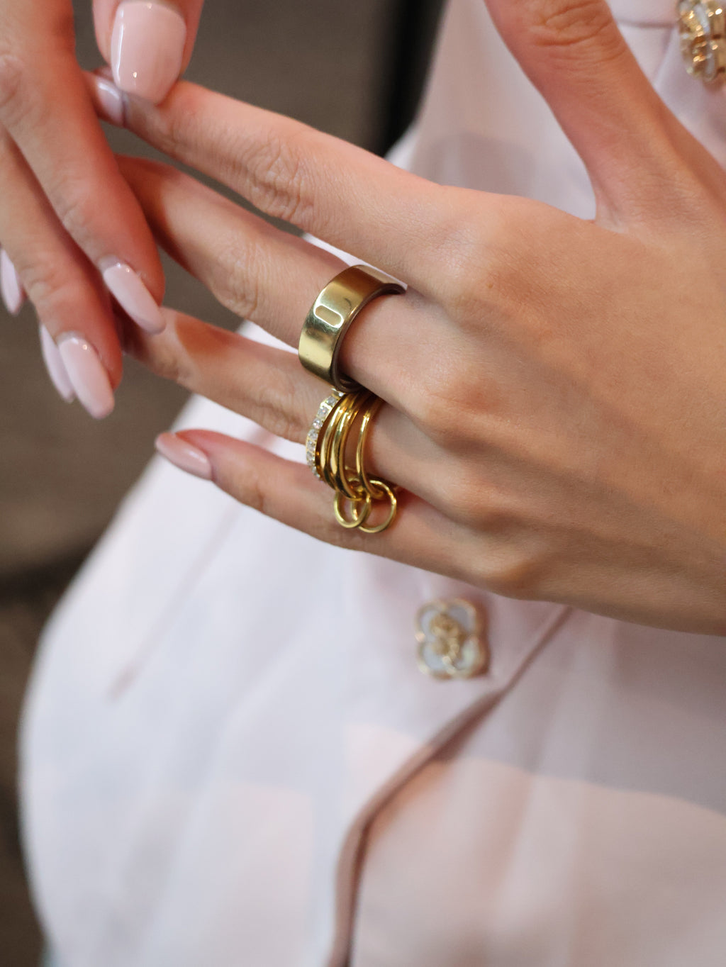 Non-Tarnish Stainless Steel Ring ¡ª Araira
