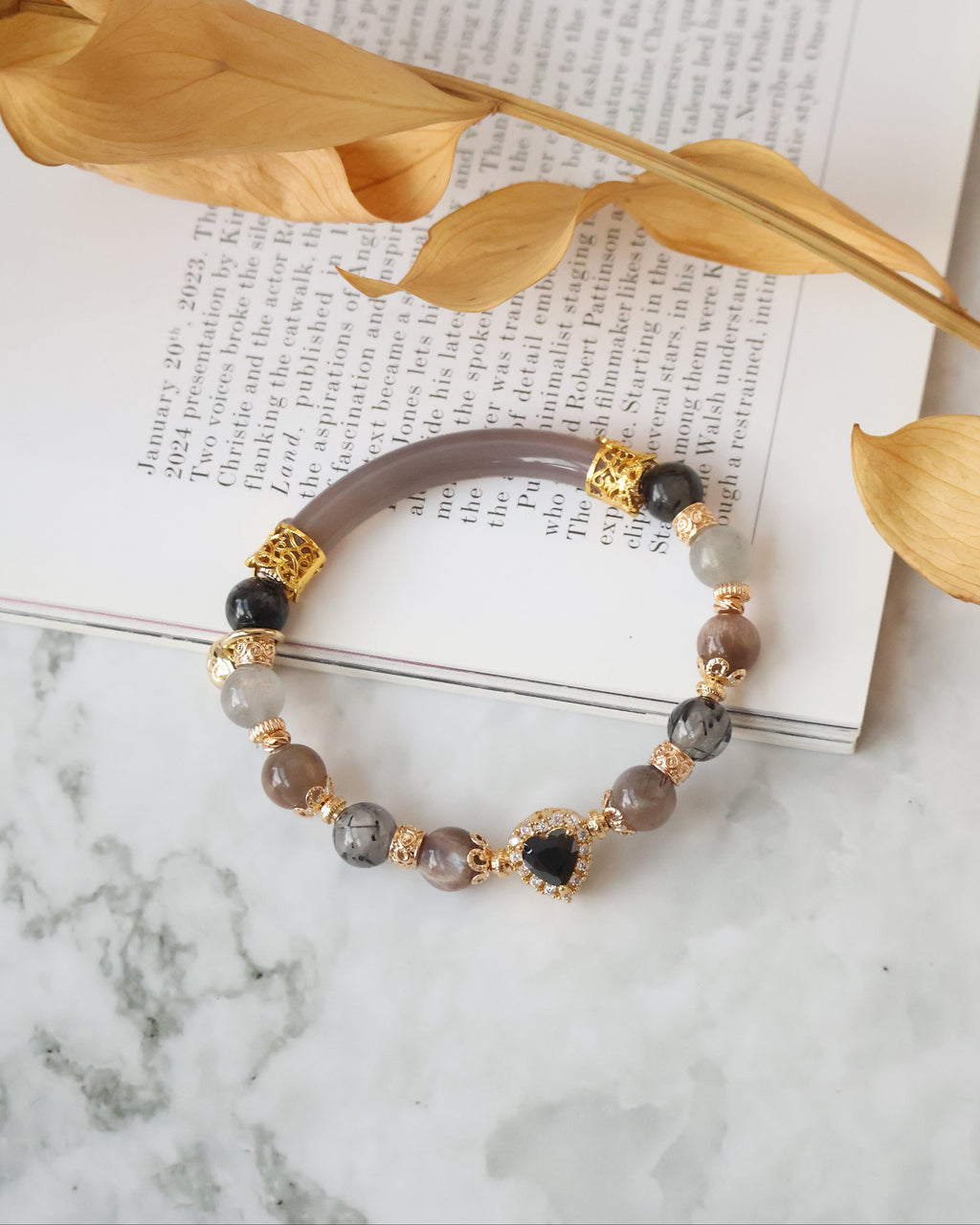 *Luna&Lithoss* 8mm Heartfilia Bangle Collection