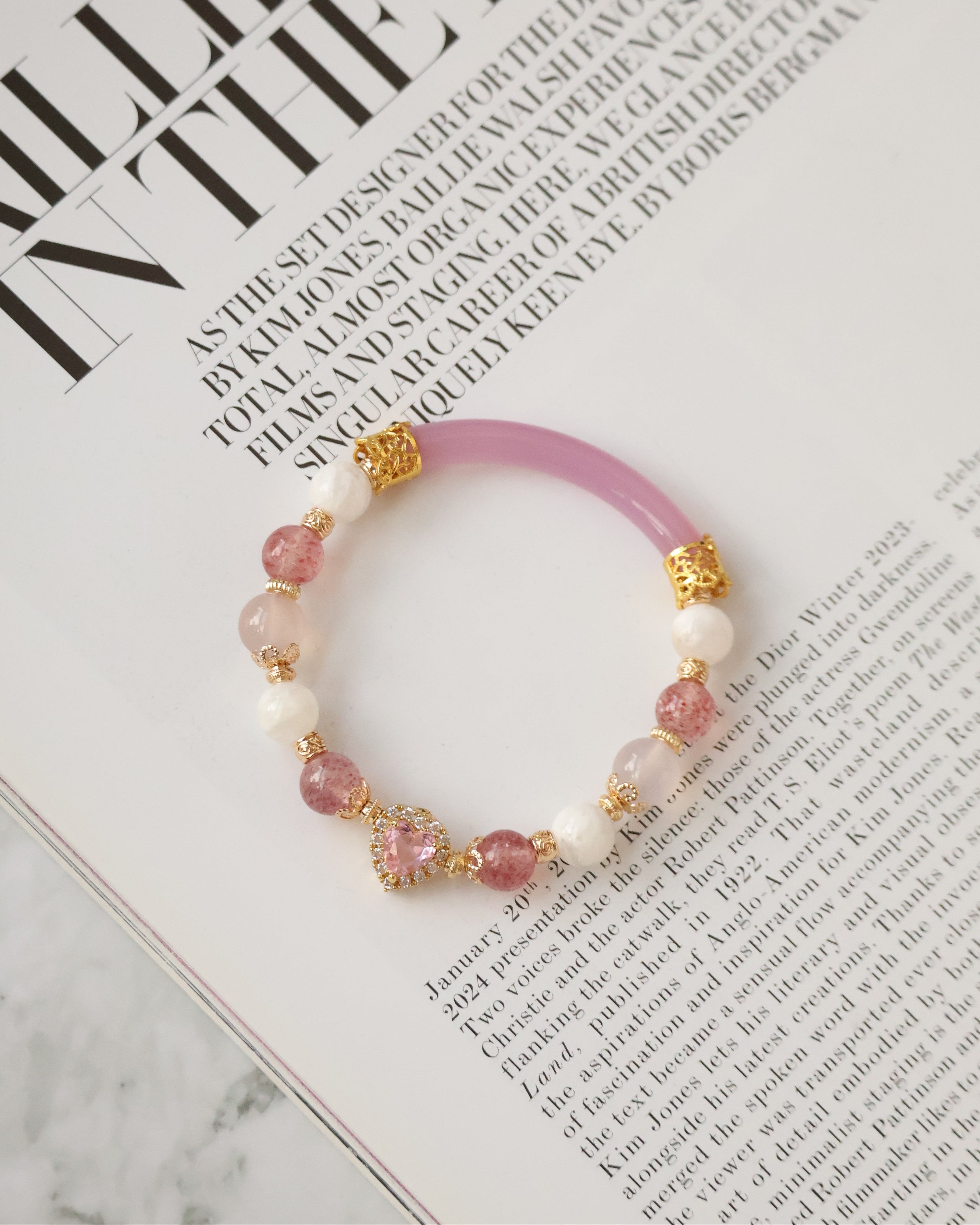 *Luna&Lithoss* 8mm Heartfilia Bangle Collection