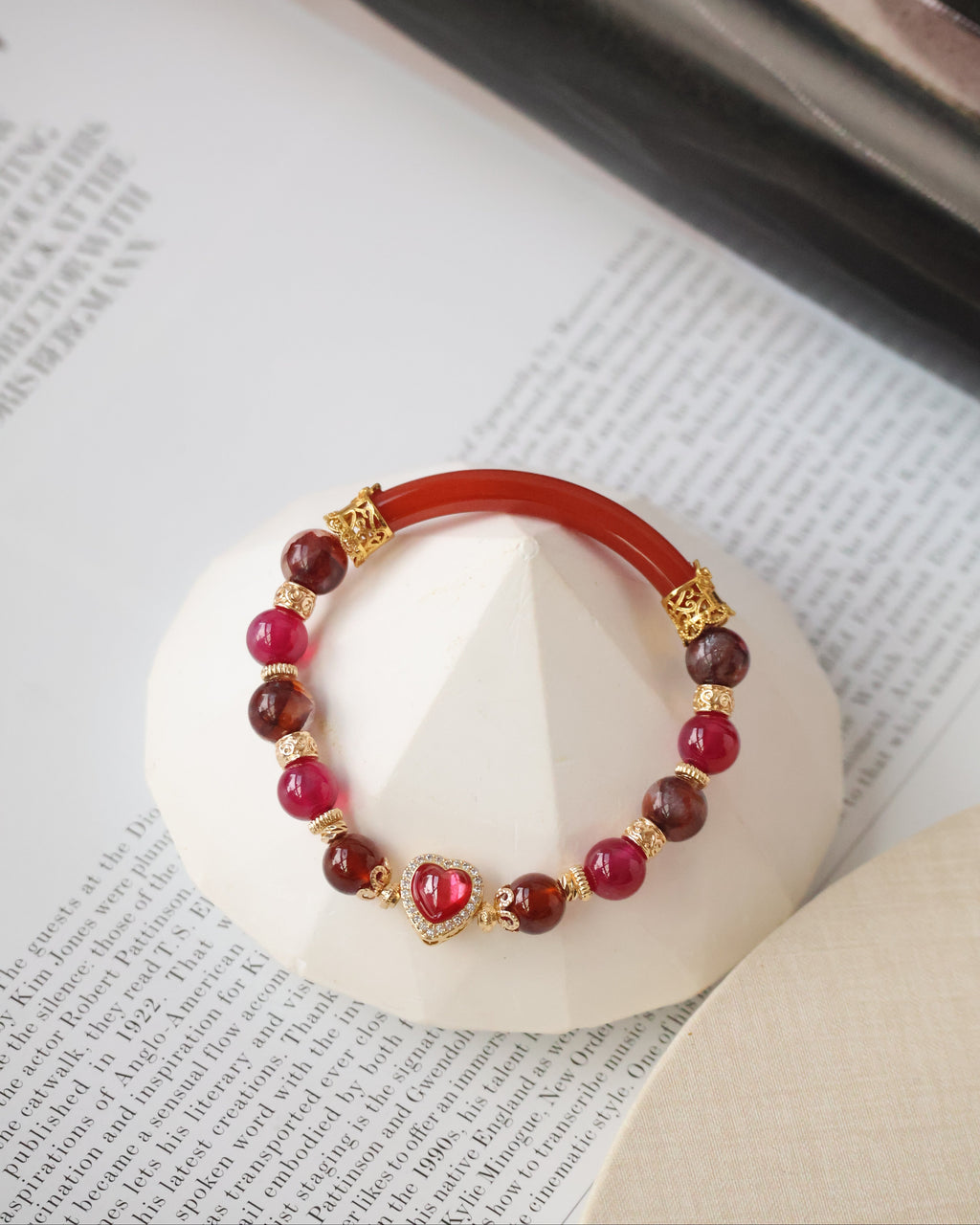 *Luna&Lithoss* 8mm Heartfilia Bangle Collection
