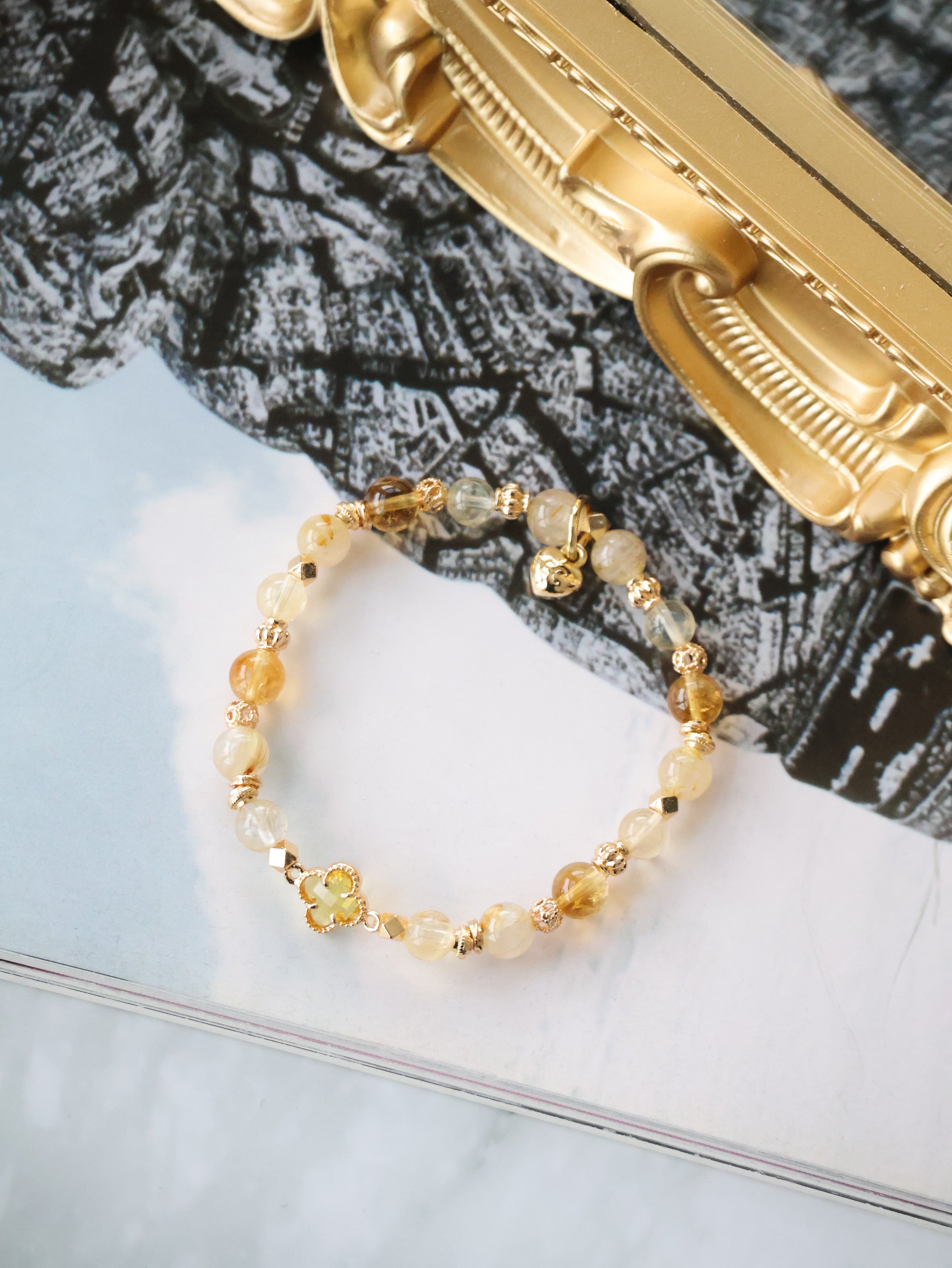 *Luna&Lithoss* - Clover Alchemy Series 6mm Stackers 1.0 (Elastic)