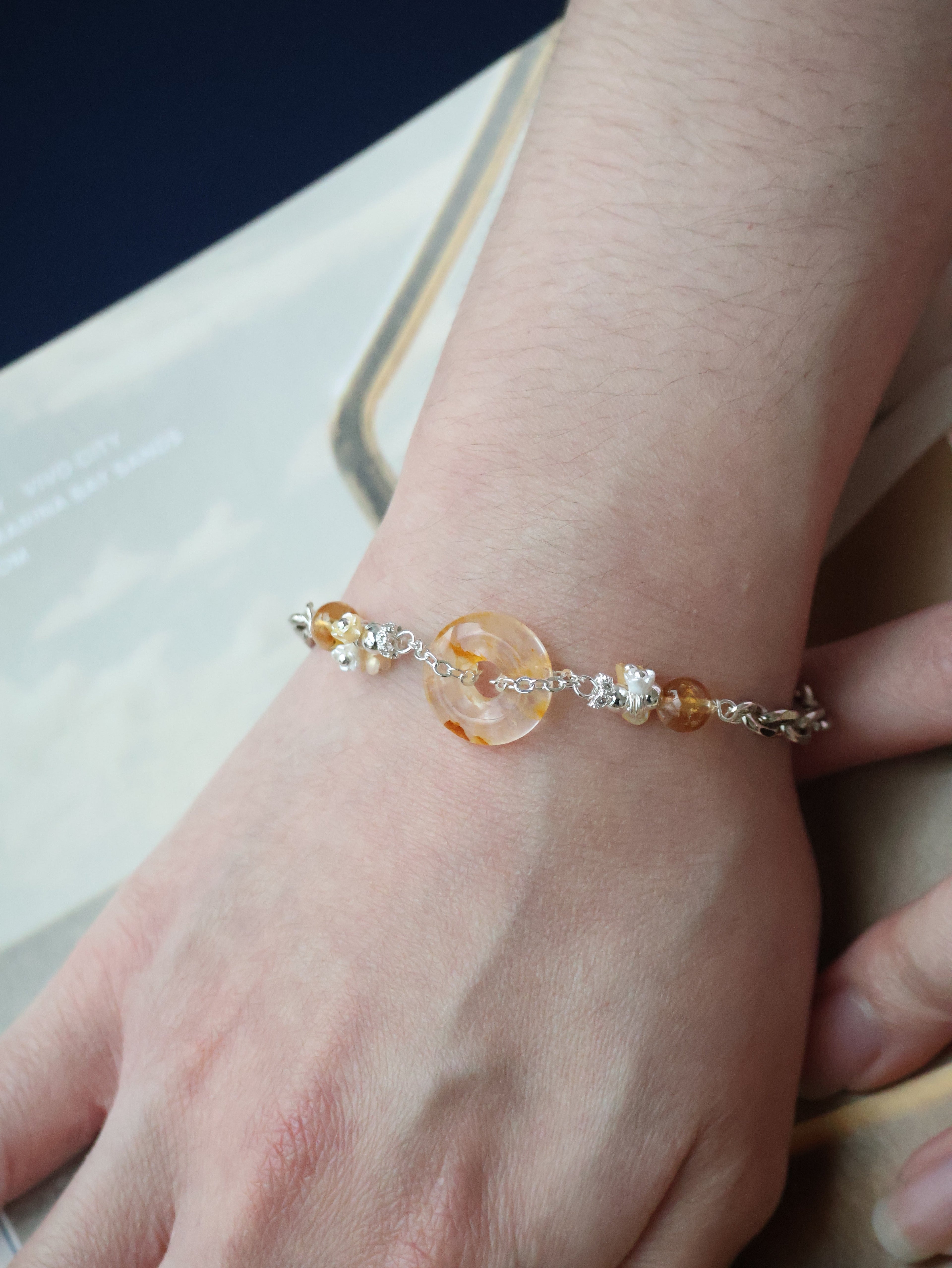 Coris Ping An Kou Crystal Chain ¡ª Series Design (OT Clasp, Chain)