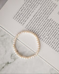 Freshwater Pearls ¡ª 3mm Full Bracelet | (Elastic)