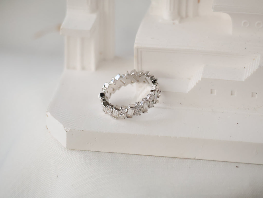 *Luna&Lithoss* Rochelle Moissanite Ring AU750