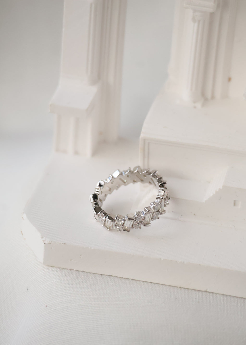 *Luna&Lithoss* Rochelle Moissanite Ring AU750