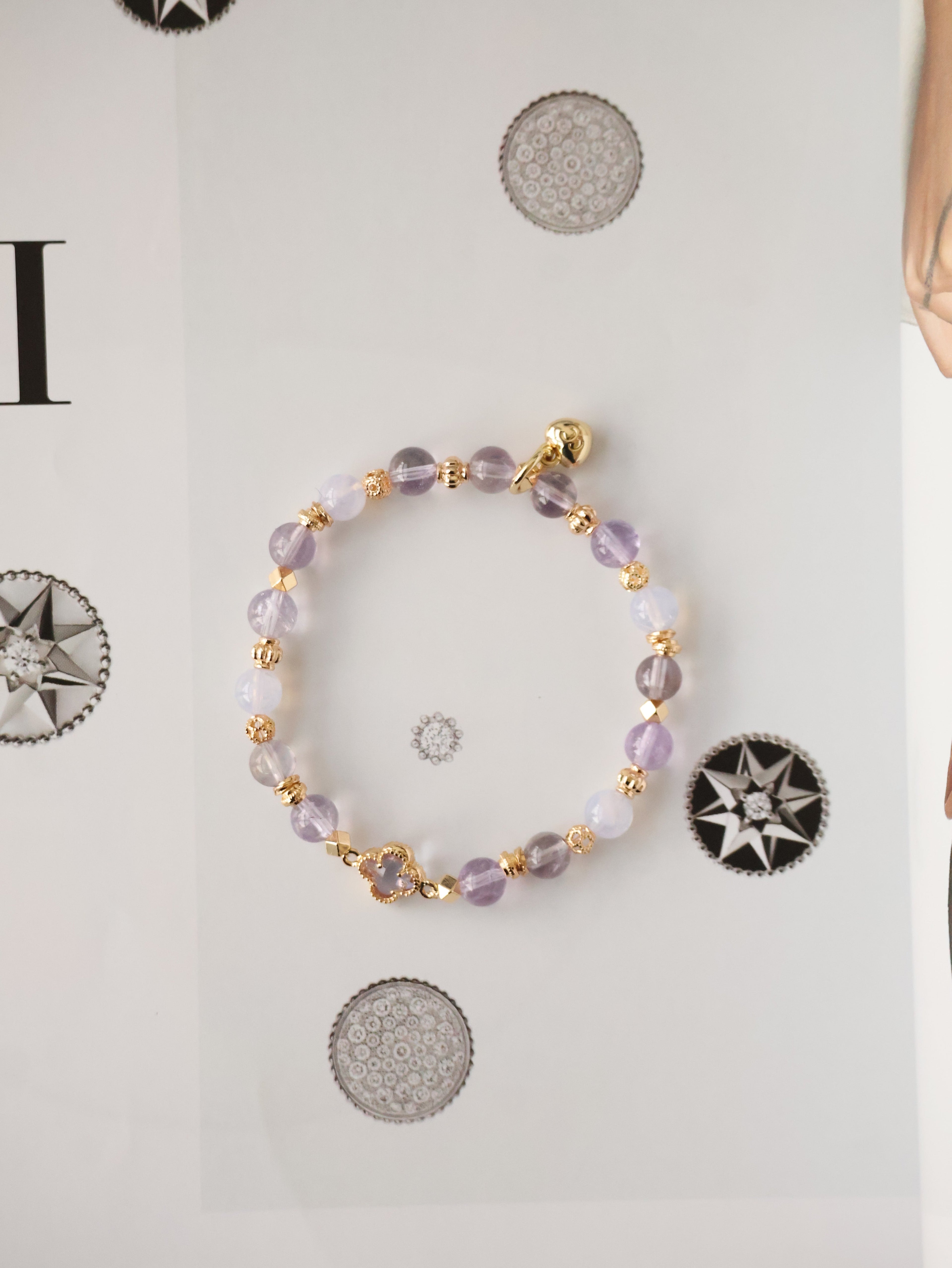 *Luna&Lithoss* - Clover Alchemy Series 6mm Stackers 1.0 (Elastic)