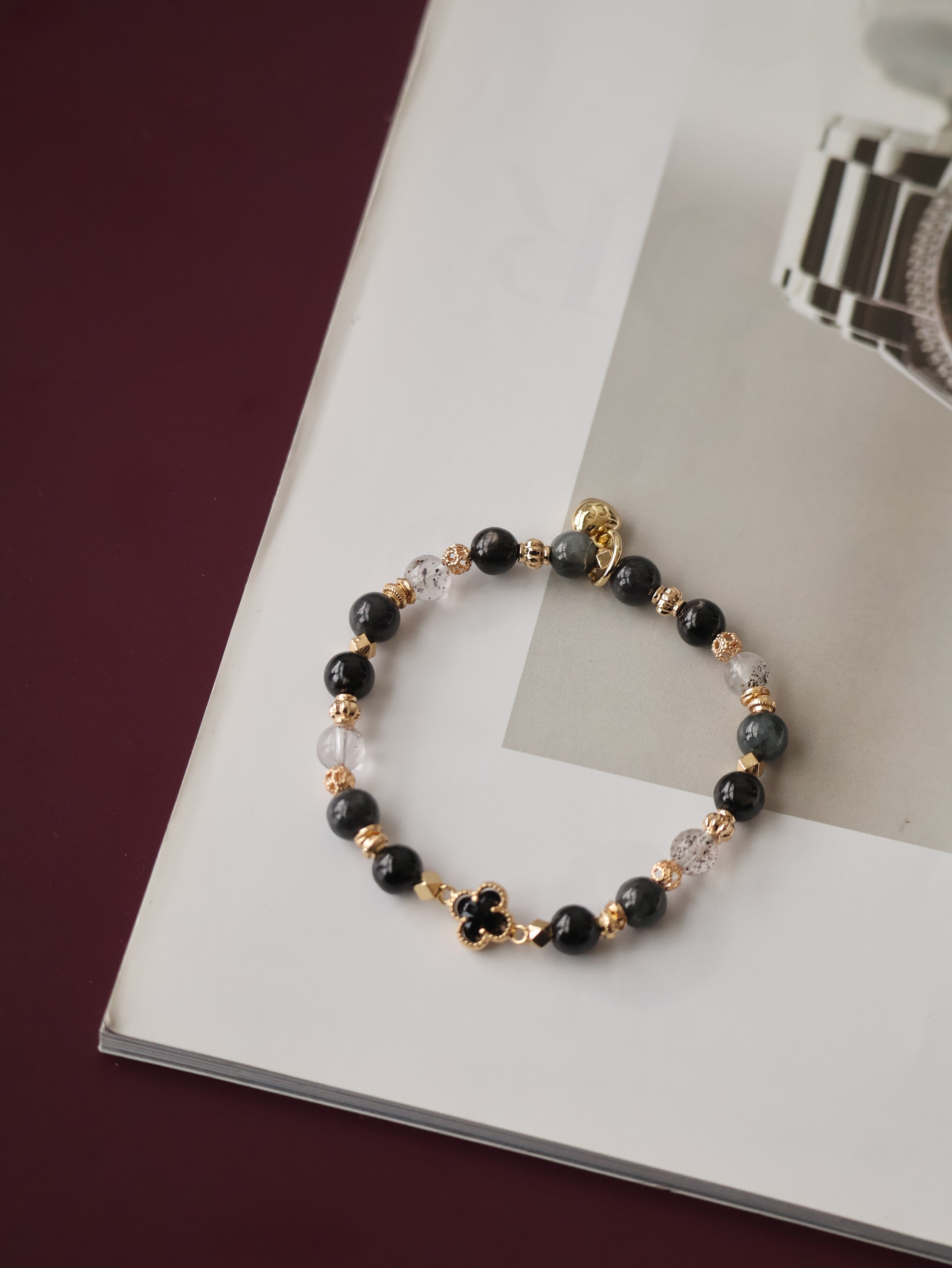 *Luna&Lithoss* - Clover Alchemy Series 6mm Stackers 1.0 (Elastic)