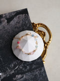 Rose Quartz, Blue Kyanite, Blue Topaz, Aquamarine & Rhodonite ¡ª Rosen Bleu Chain Bracelet | 8mm (Magnetic Opening, Chain)