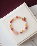 Citrine, Rhodonite, Rose Quartz ¡ª Everfae Ping An Kou Series | 6mm (Gold)