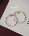 *Luna&Lithoss* 6mm Rainbow Satin Spar (Elastic)
