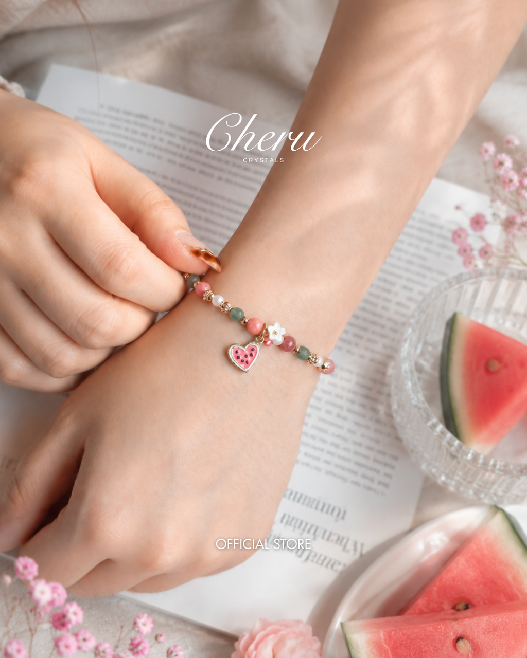 JUICY INTENTIONS: Limited Edition Crystal Bracelet Blind Box | Fruits Vol. 1